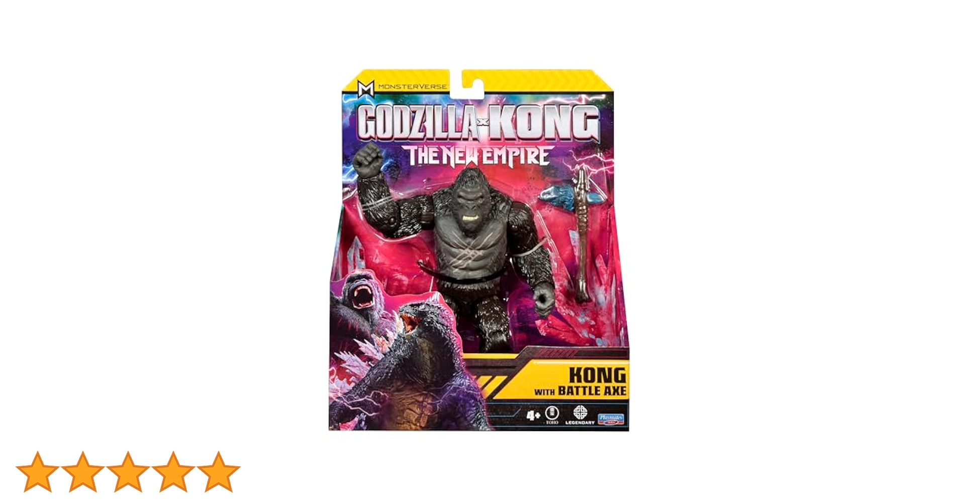 YESTERDAY OF TOYS ヴァラエティ編 Godzilla vs Kong KONG WITH BATTLE AXE 6